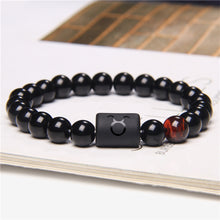 Load image into Gallery viewer, 12 Constellations Creative Fashion Bracelet Adjustable Elastic Rope Beaded Bracelet Jewelry Gift for Men Women