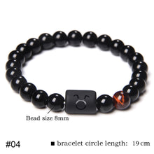 Load image into Gallery viewer, 12 Constellations Creative Fashion Bracelet Adjustable Elastic Rope Beaded Bracelet Jewelry Gift for Men Women