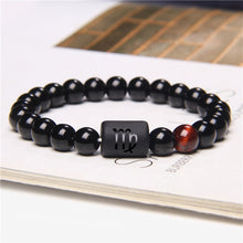 Load image into Gallery viewer, 12 Constellations Creative Fashion Bracelet Adjustable Elastic Rope Beaded Bracelet Jewelry Gift for Men Women