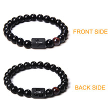 Load image into Gallery viewer, 12 Constellations Creative Fashion Bracelet Adjustable Elastic Rope Beaded Bracelet Jewelry Gift for Men Women