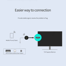Load image into Gallery viewer, Same screen G11 Wireless Display Dongle Adapter 2.4G Same Screen Device HD Video Receiver for iPhone Android