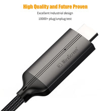 Load image into Gallery viewer, Mobile Phone High-definition Wired Screen Device LD36 Screen Projector For iphone Plug And Play No Delay No Lag