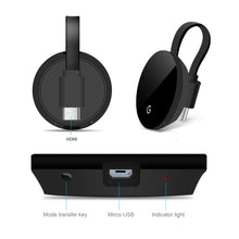 Load image into Gallery viewer, G7s 2.4G/ 5G Wireless WiFi Mirroring Cable HDMI Adapter 1080P Display Dongle for iPhone Xiaomi Huawei Android Phone to TV