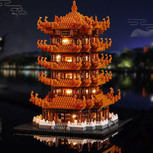 Load image into Gallery viewer, Chinese Architecture Micro Building Blocks Model Potala Palace DIY Diamond Bricks with Light Toys for Kids Adults Gift