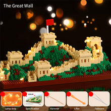Load image into Gallery viewer, Chinese Architecture Micro Building Blocks Model Potala Palace DIY Diamond Bricks with Light Toys for Kids Adults Gift