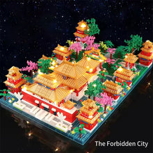 Load image into Gallery viewer, Chinese Architecture Micro Building Blocks Model Potala Palace DIY Diamond Bricks with Light Toys for Kids Adults Gift