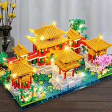 Load image into Gallery viewer, Chinese Architecture Micro Building Blocks Model Potala Palace DIY Diamond Bricks with Light Toys for Kids Adults Gift