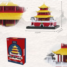 Load image into Gallery viewer, Tree House Diamond Landmark Building Blocks City Streetscape Architecture Waterfall with Light DIY Bricks Toy for Kid Adult Gift