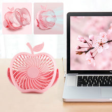 Load image into Gallery viewer, Portable USB Mini Fan Outdoor Desktop Bedroom Office Mute Cable Camping Cooling Fan for PC / Laptop / Notebook