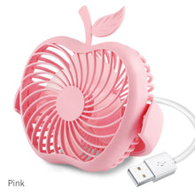 Load image into Gallery viewer, Portable USB Mini Fan Outdoor Desktop Bedroom Office Mute Cable Camping Cooling Fan for PC / Laptop / Notebook