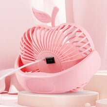Load image into Gallery viewer, Portable USB Mini Fan Outdoor Desktop Bedroom Office Mute Cable Camping Cooling Fan for PC / Laptop / Notebook