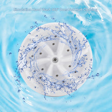 Load image into Gallery viewer, Mini Washing Machine USB Rotating Turbine Portable Washing Machine For Socks Underwear Wash Dishes For Travel Home Business Trip