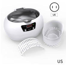 Load image into Gallery viewer, 600ml Ultrasonic Cleaning Machine Wash Cleaner Bath Timer for Jewelry Glasses Manicure Dental Razor Brush Ultrasound Sonic
