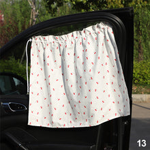 Load image into Gallery viewer, Universal Cute Cartoon Bear Car Sun Shade Curtains Car Styling Rear Side Window Windshield Sunshade Protect Window Curtains