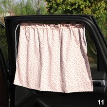 Load image into Gallery viewer, Universal Cute Cartoon Bear Car Sun Shade Curtains Car Styling Rear Side Window Windshield Sunshade Protect Window Curtains