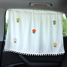 Load image into Gallery viewer, Universal Car Window Sunshade Cover Suction Cup Curtain Side Window Sunshade UV Protection