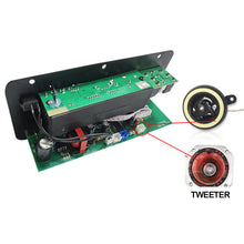 Load image into Gallery viewer, Bluetooth Digital Stereo Amplifier Board AC 220V 12v 24v Subwoofer Dual Microphone Amplifiers For 8-12 Inch Speaker