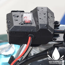 Load image into Gallery viewer, Motorcycle Handlebar Charger Dual USB Port Cigarette Lighter Socket Digital Display Voltage Adapter Power Supply Charge