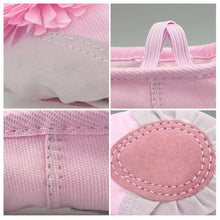 Load image into Gallery viewer, Children's Dance Shoes Ballet Shoes Soft Sole Flower Dancing Practice Shoes Cat Claw Shoes