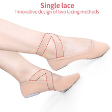 Load image into Gallery viewer, Ballet Dance Shoes Sneakers For Girls Ballerina Flats Kids Ballet Slippers Girl Soft Practice Shoes Single Shoelace