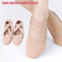 Load image into Gallery viewer, Ballet Dance Shoes Sneakers For Girls Ballerina Flats Kids Ballet Slippers Girl Soft Practice Shoes Single Shoelace