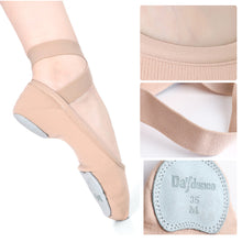 Load image into Gallery viewer, Ballet Dance Shoes Sneakers For Girls Ballerina Flats Kids Ballet Slippers Girl Soft Practice Shoes Single Shoelace