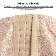 Load image into Gallery viewer, Breathable Slimming Girdle With Hook Bone Adjustable Women Waist Trainer Corset Shapewear Tummy Control Body Shaper