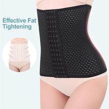 Load image into Gallery viewer, Girdle Belt With Hook Steel Bone Waist Trainer Slimming Corset Women Plus Size Body Shaper For Tummy Control Shapewear