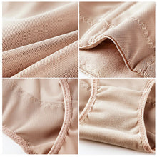 Load image into Gallery viewer, Women High Waisted Double Flat Tummy Control Panty Slim Body Shaper Waist Trainer Shorts Butt Lifter Shapewear Breathable