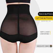 Load image into Gallery viewer, Women High Waisted Double Flat Tummy Control Panty Slim Body Shaper Waist Trainer Shorts Butt Lifter Shapewear Breathable