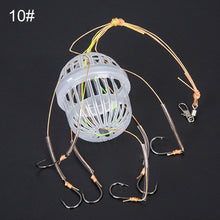 Load image into Gallery viewer, 1PCS Water Monster Bomb Hook Set With 6 Isene Hooks Silver Carp Bighead Fishing Group Outdoor Cage Basket Feeding Frame Fish Bleach Fishing Gear Small Accessories