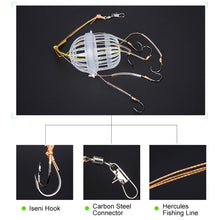 Load image into Gallery viewer, 1PCS Water Monster Bomb Hook Set With 6 Isene Hooks Silver Carp Bighead Fishing Group Outdoor Cage Basket Feeding Frame Fish Bleach Fishing Gear Small Accessories