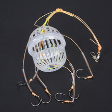 Load image into Gallery viewer, 1PCS Water Monster Bomb Hook Set With 6 Isene Hooks Silver Carp Bighead Fishing Group Outdoor Cage Basket Feeding Frame Fish Bleach Fishing Gear Small Accessories