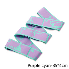 Load image into Gallery viewer, Multifunctional Dance Yoga Pilates Aids With Dance Correction Elastic Band Training Band Segmented Asana Tension Band Back Stretching Resistance Band For Beginners
