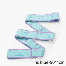 Load image into Gallery viewer, Multifunctional Dance Yoga Pilates Aids With Dance Correction Elastic Band Training Band Segmented Asana Tension Band Back Stretching Resistance Band For Beginners