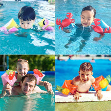 Load image into Gallery viewer, Children's Swimming Sleeve Water Aid Arm Ring Baby Pool Water Toy Play Inflatable Buoy For Ages 3-6