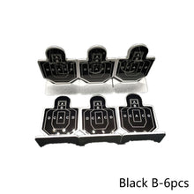 Load image into Gallery viewer, 6PCS Metal Small Steelman Iron Target Tough Warrior Soft Shot Water Gun Toy Gun Shooting Practice Alloy Figure Target