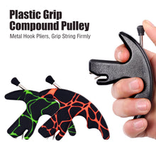 Load image into Gallery viewer, A1 Three Finger Plastic Grip Scatter Composite Pulley Bow Suitable For Archery Accessories Bow Pull Trigger Trigger Release