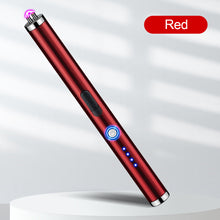 Load image into Gallery viewer, USB Rechargeable Kitchen Lighter Metal Windproof Dual Arc Plasma Lighter Candle Gas Stove Cooking Ignition Electric Lighter