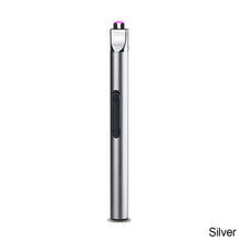 Load image into Gallery viewer, USB Rechargeable Candle Kitchen Gas Stove Ignition Mini Power Display Electric Pulse Flameless Arc Lighter