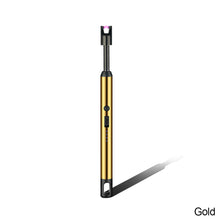 Load image into Gallery viewer, 360 Degree Hose Lighters USB Electric Rechargeable Long Kitchen Lighter For Stove Windproof LED Plasma Arc Flameless Candle