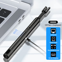 Load image into Gallery viewer, 360 Degree Hose Lighters USB Electric Rechargeable Long Kitchen Lighter For Stove Windproof LED Plasma Arc Flameless Candle