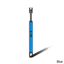 Load image into Gallery viewer, 360 Degree Hose Lighters USB Electric Rechargeable Long Kitchen Lighter For Stove Windproof LED Plasma Arc Flameless Candle