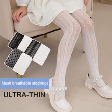 Load image into Gallery viewer, Children's Lace Pantyhose Lightweight Comfortable Breathable Mesh Stockings Girls Summer Lace Stockings