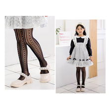 Load image into Gallery viewer, Children's Lace Pantyhose Lightweight Comfortable Breathable Mesh Stockings Girls Summer Lace Stockings