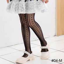 Load image into Gallery viewer, Children's Lace Pantyhose Lightweight Comfortable Breathable Mesh Stockings Girls Summer Lace Stockings
