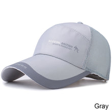 Load image into Gallery viewer, Men Baseball Cap Summer Outdoor Activities Sun Hat Comfortable Breathable Sunscreen Cap Adjustable Casual Cap