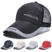 Load image into Gallery viewer, Men Baseball Cap Summer Outdoor Activities Sun Hat Comfortable Breathable Sunscreen Cap Adjustable Casual Cap