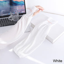 Load image into Gallery viewer, Summer Ice Silk Sunscreen Sleeves Cycling Driving Ultraviolet-proof Sleeves Loose Sunscreen Sleeves Arm Sleeves for Women
