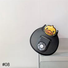 Load image into Gallery viewer, Cute Cartoon Sunscreen with Fan Sunshade Hat Parent Child Summer Sun Hat USB Charging Outdoor Sunscreen Cap